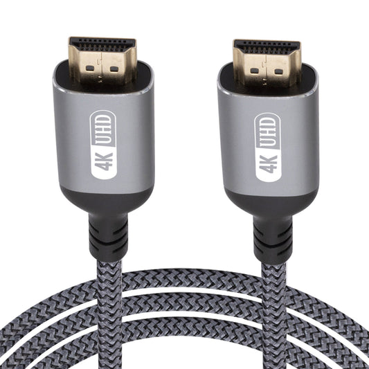 Uniqkart 4m 4K HDMI Cable Gold-plated Plug UHD Video Transmission Cord Braided Wire for PS5/Computer/TV