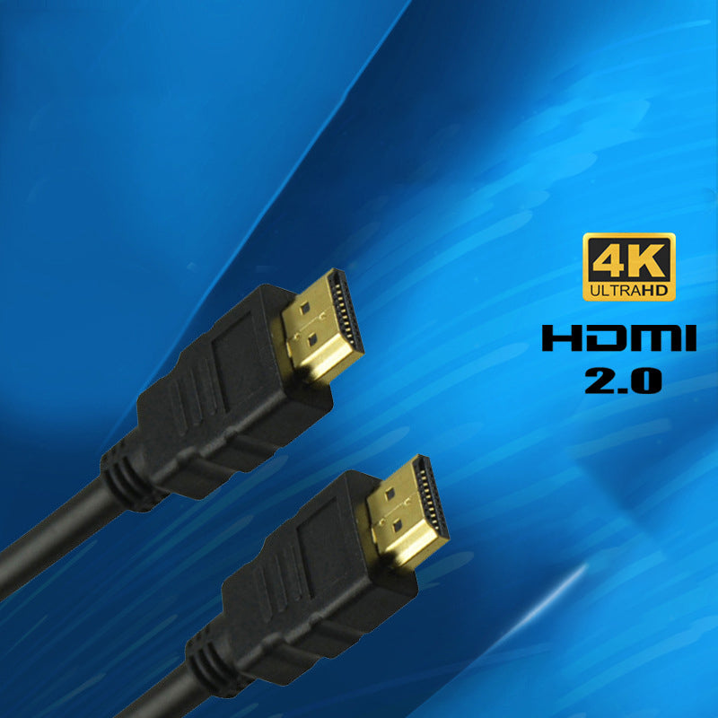 HX100 1.5m 4K HDMI 2.0 Gold-plated Plug CCS HDMI Male to Male Cable UHD Video Cord for Projector Computer TV