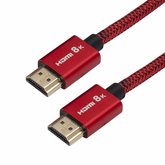 1.5m HDMI 2.1 Cable 8K/60Hz UHD TV Monitor Projector Connection Cord Braided Video Cable