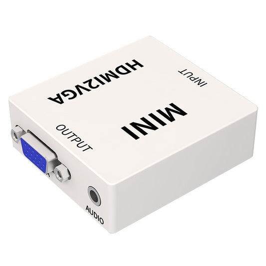 HDMI to VGA HD 1080P Video Audio Adapter Digital to Analog Signal Converter