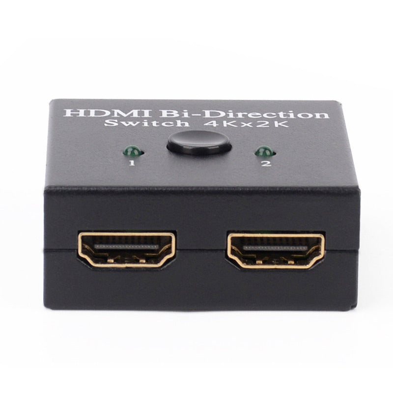1x2  /  2x1 Bi-directional HDMI Splitter 4Kx2K HDMI Switcher for HD TV / Blu-ray Player / Smart TV Box