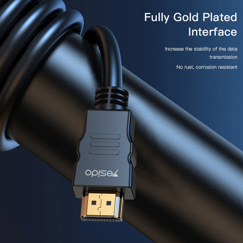 Uniqkart HM09 1.5m HDMI Male to HDMI Male Conversion Cable 4K HDMI Ultra HD Video Extension Cord