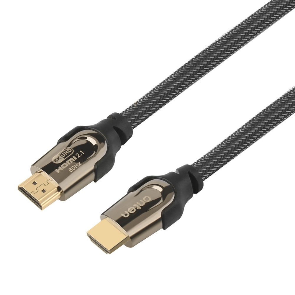 ONTEN HD180 2m HDMI 2.1 Male to Male Plug Cable 8K Audio Cord for HD TV / Projector / PS5