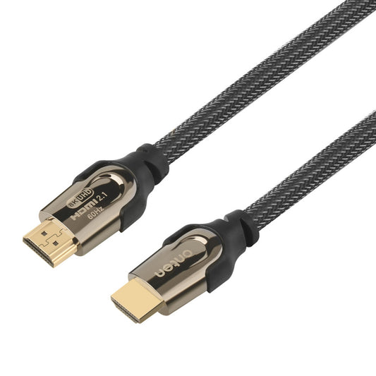 ONTEN HD180 2m HDMI 2.1 Male to Male Plug Cable 8K Audio Cord for HD TV / Projector / PS5