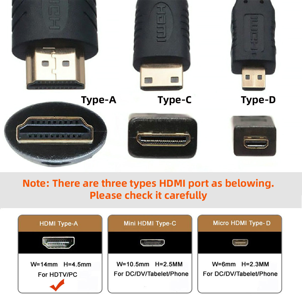 HD-035 HDMI 2.0 Male to Male 4K Spring Spiral Cable Straight Connection Line for HDTV Computer Laptop Monitor