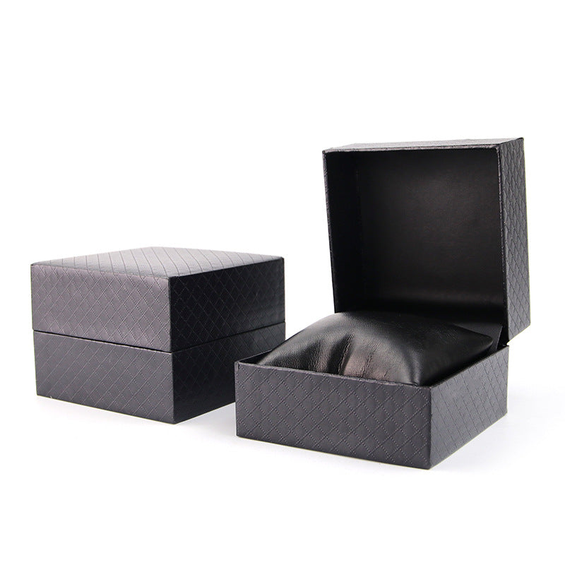 PU Leather Watch Box Case Professional Holder Organizer for Clock Watch