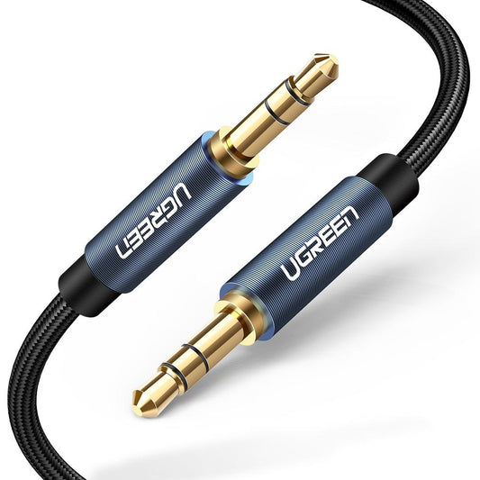 Uniqkart 0.5m 10684 3.5mm to 3.5mm Male to Male Cable Plug and Play Nylon Braided Audio Cord