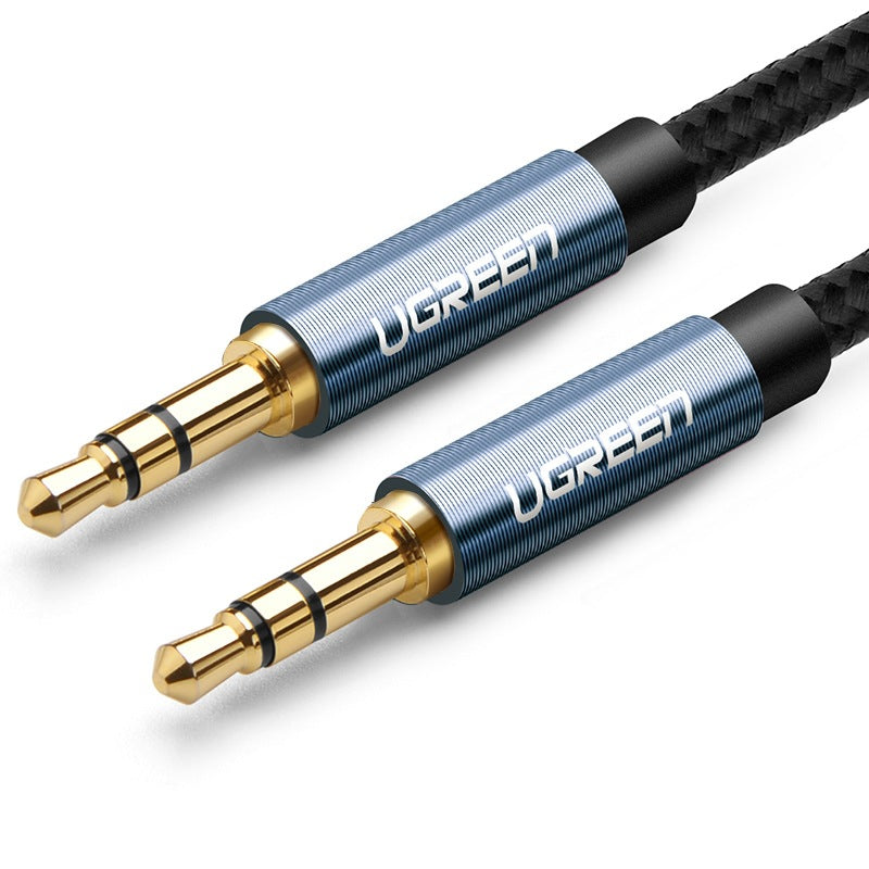 Uniqkart 1m 10685 3.5mm to 3.5mm Male to Male Cable Nylon Braided Audio Cord