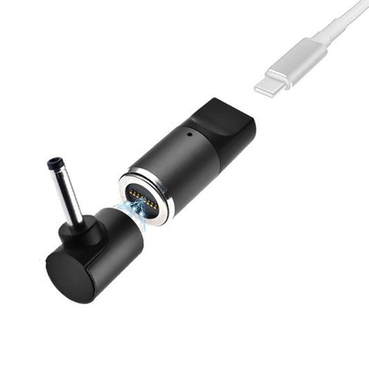 Uniqkart for ASUS/Acer/LG/Samsung Laptop 100W Magnetic Adapter Type-C Female to 3.0mmx1.1mm Male Plug Fast Charging Converter