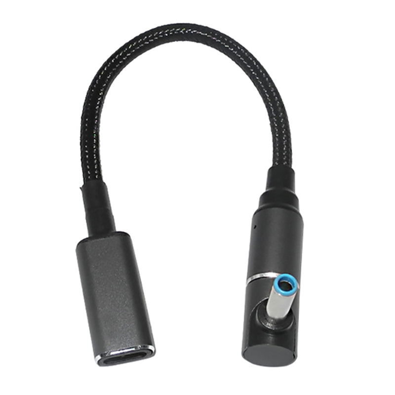 Uniqkart for HP Envy EliteBook 820 G3 820 G4 840 G3 840 G4 1040 100W Fast Charging Magnetic USB C to 4.5*3.0mm Converter Cable
