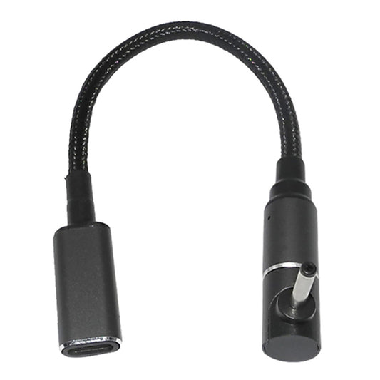 Uniqkart for Asus Acer LG Samsung Laptop Universal USB C Female to 3.0mm*1.1mm Male Magnetic Converter Cable Support 100W Fast Charging