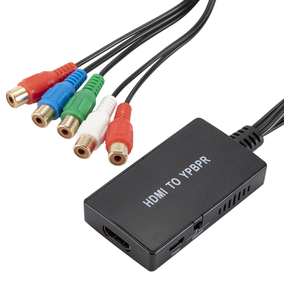 HDMI TO YPbPr Converter HDMI to Component Adapter Cable Support 1080P Compatible with TV Projectors
