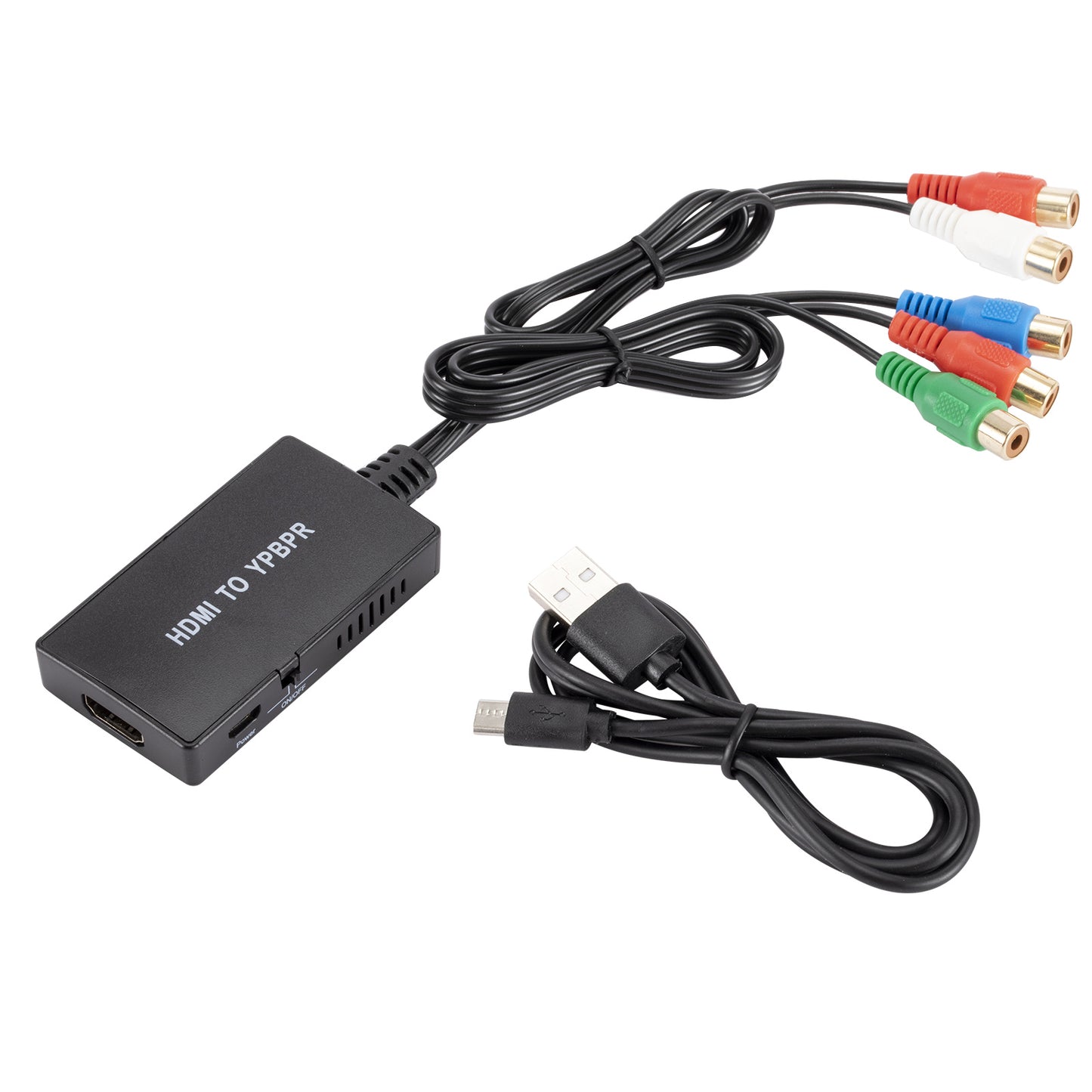 HDMI TO YPbPr Converter HDMI to Component Adapter Cable Support 1080P Compatible with TV Projectors