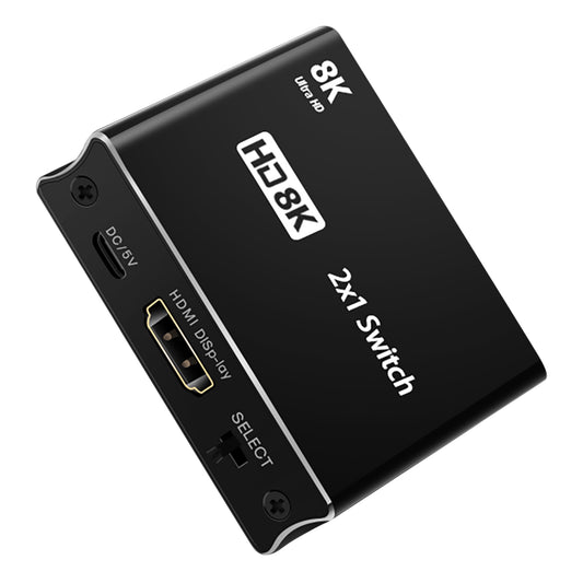 NK-W80 HDMI Switch Video Capture Card High Definition 8K 1080P HDMI Ports DC 5V Output Adapter for Streaming Gaming Teaching