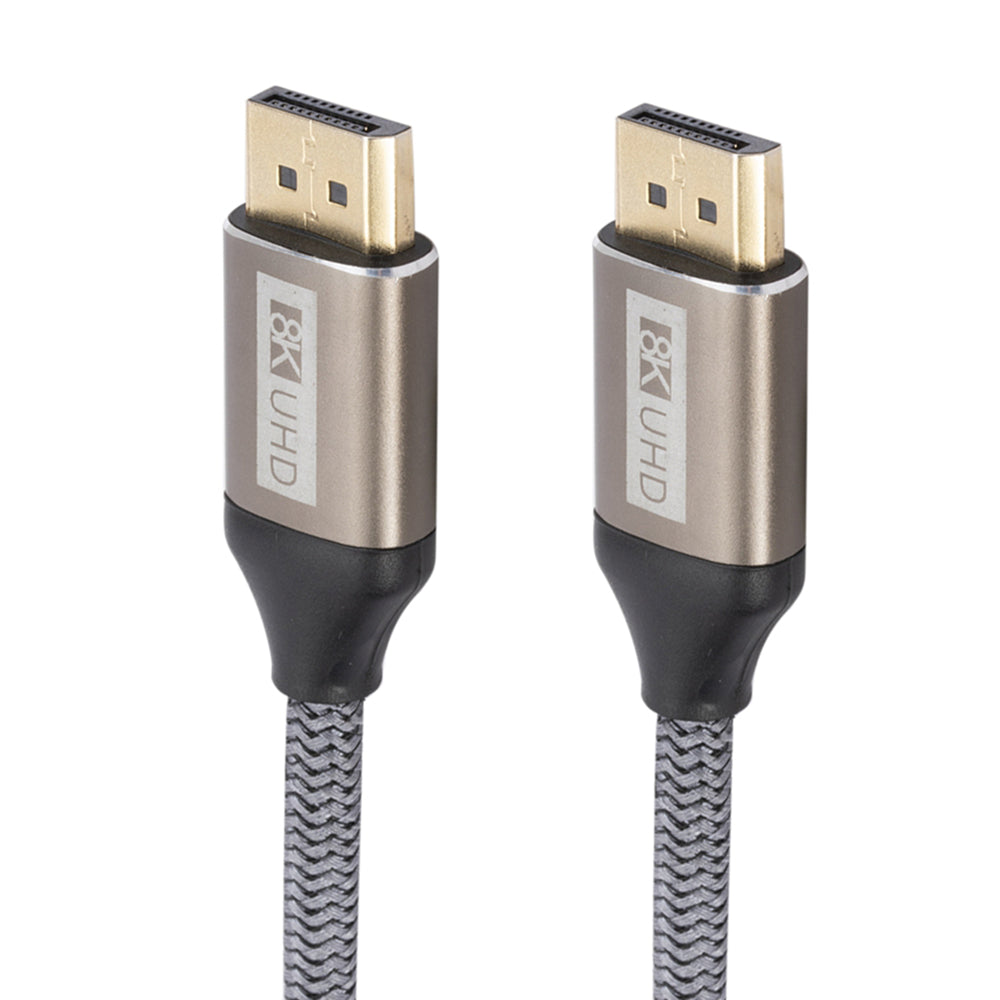 DP032 3m For PC Laptop HDTV 8K UHD DisplayPort Cable 32.4Gbps Total Bandwidth DP1.4 Cable