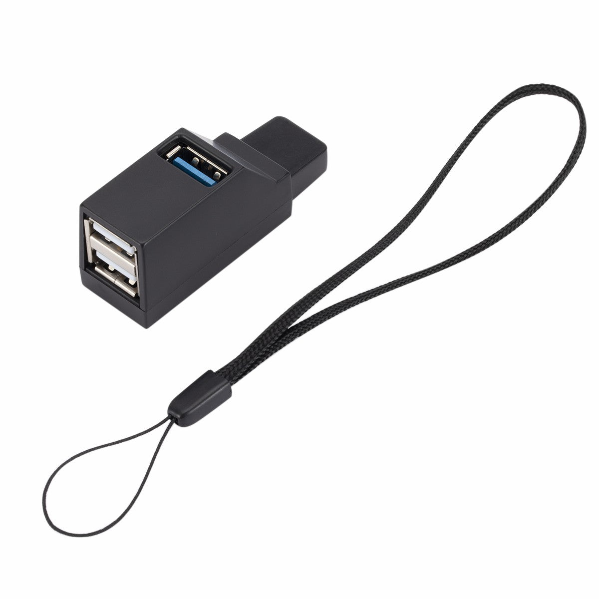 3 Ports USB 3.0 Hub Splitter Adapter Laptop Computer USB Extender for Keyboard Mouse Printer