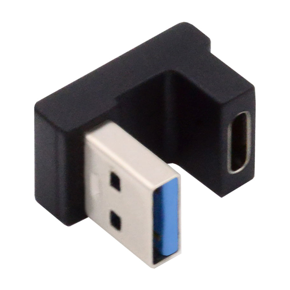 UC-067-OS Type-C Female to USB-A Male 10Gbps Data Transfer Adapter USB 3.0 U Shape Connector