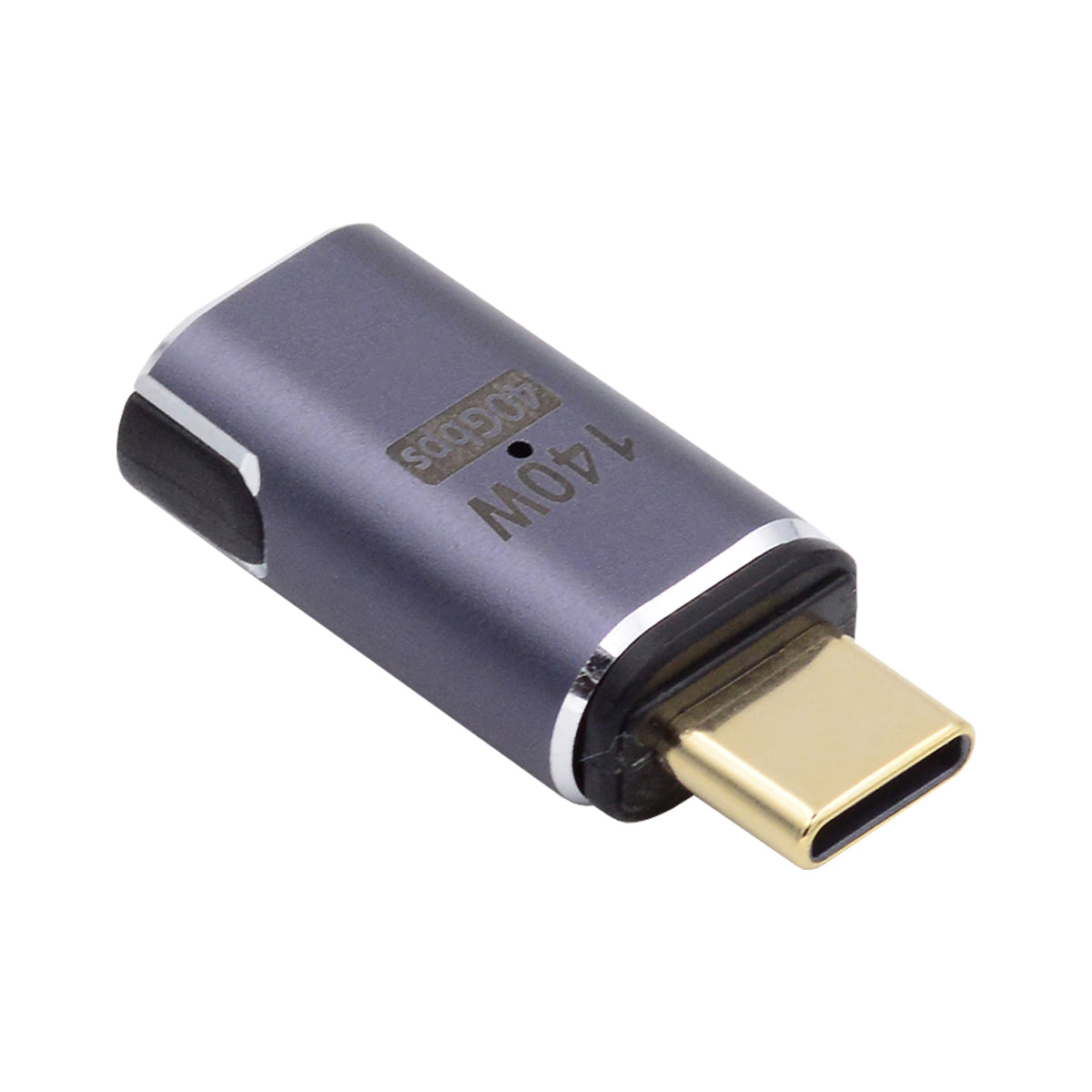 UC-062-MF Magnetic 40Gbps USB-C Male to Female Adapter 140W USB4.0 Quick Data Transfer 8K 60Hz Video Output Type-C Convertor for MacBook and Type C Devices