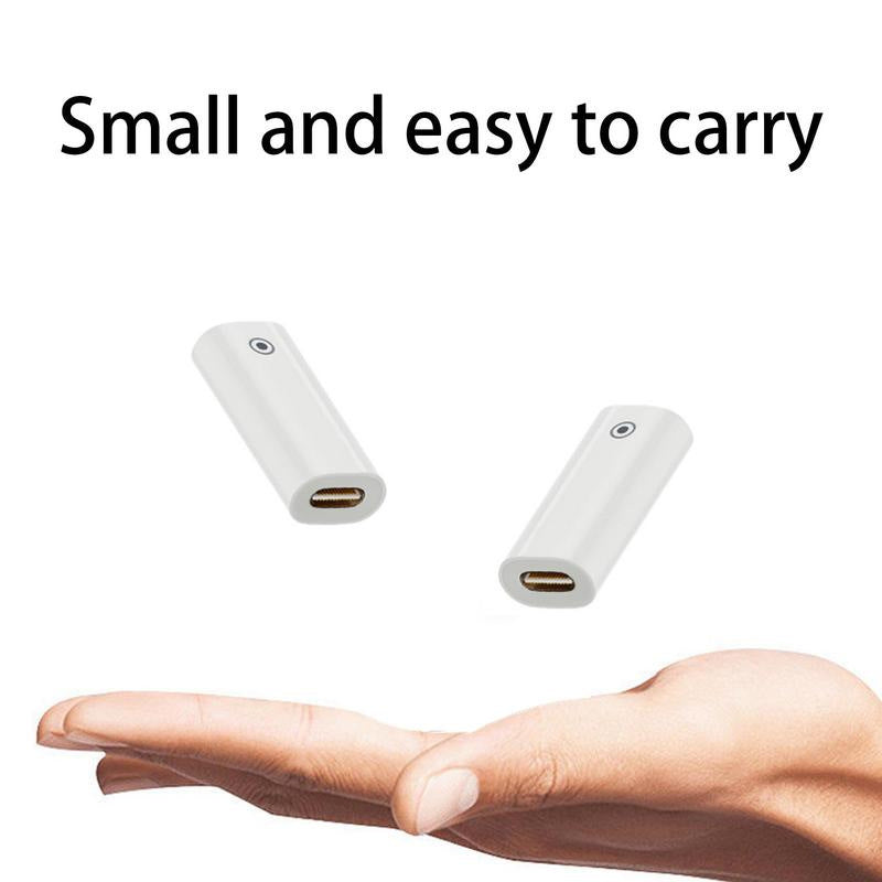 USB-C Adapter Convertor Type-C Female to iOS Female Stylus Pen Charging Adapter for Apple Pencil