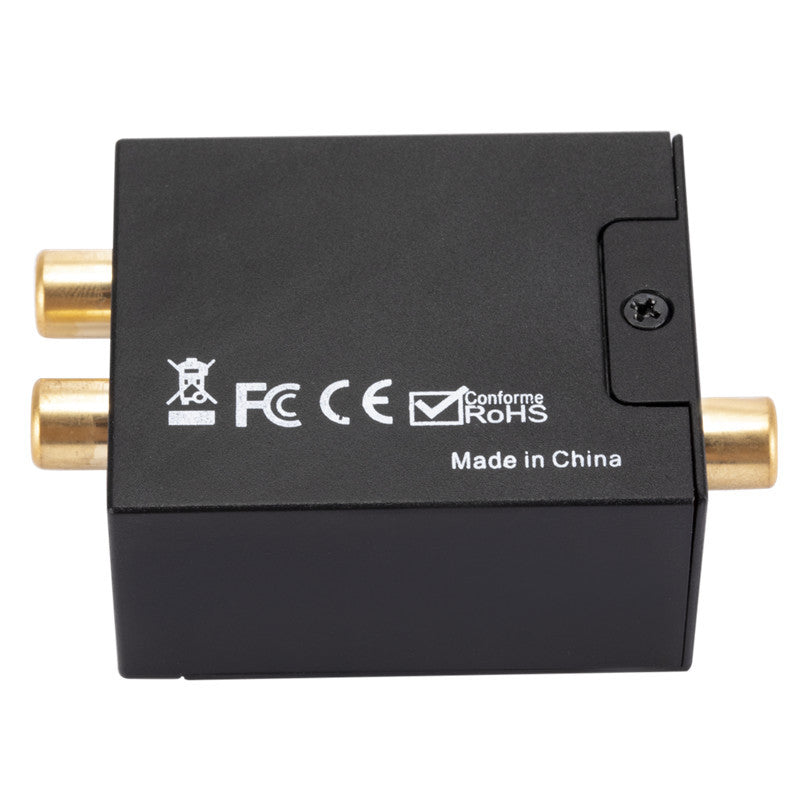 Digital to Analog Audio Converter Adapter Audio Decoder with Bluetooth Receiving Function