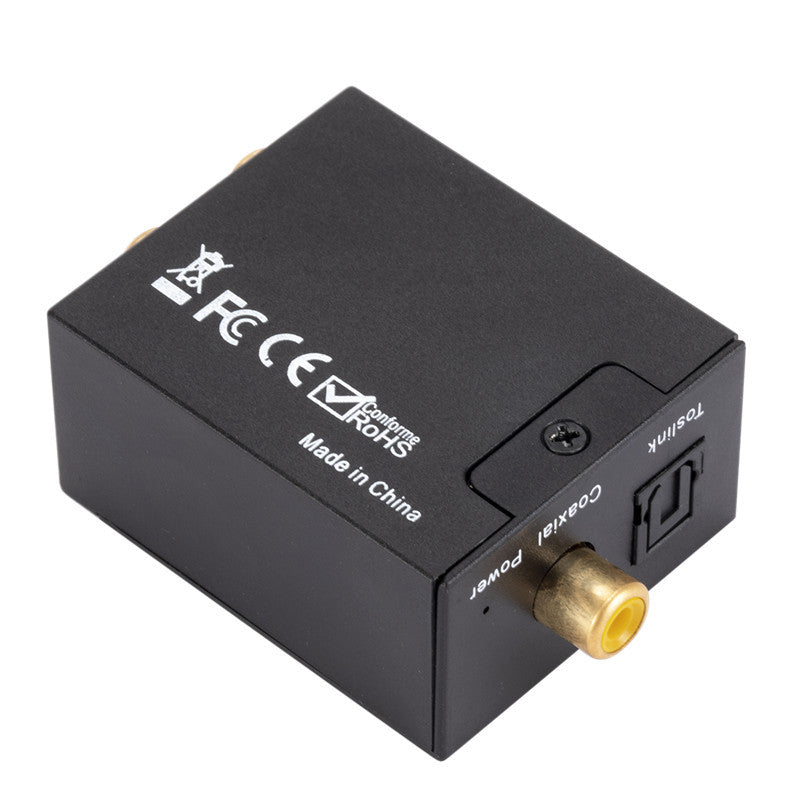 Digital to Analog Audio Converter Adapter Audio Decoder with Bluetooth Receiving Function