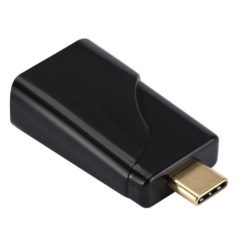 V102 Portable Type-C to HDMI Adapter 4K HD Mini HDMI to VGA Converter for Mobile Phones, Laptops