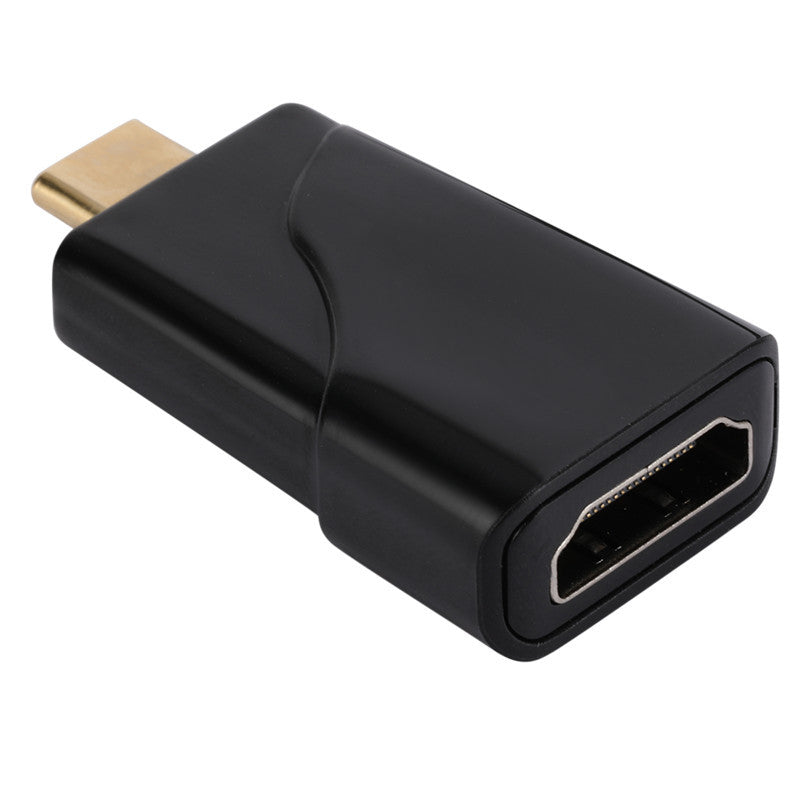 V102 Portable Type-C to HDMI Adapter 4K HD Mini HDMI to VGA Converter for Mobile Phones, Laptops