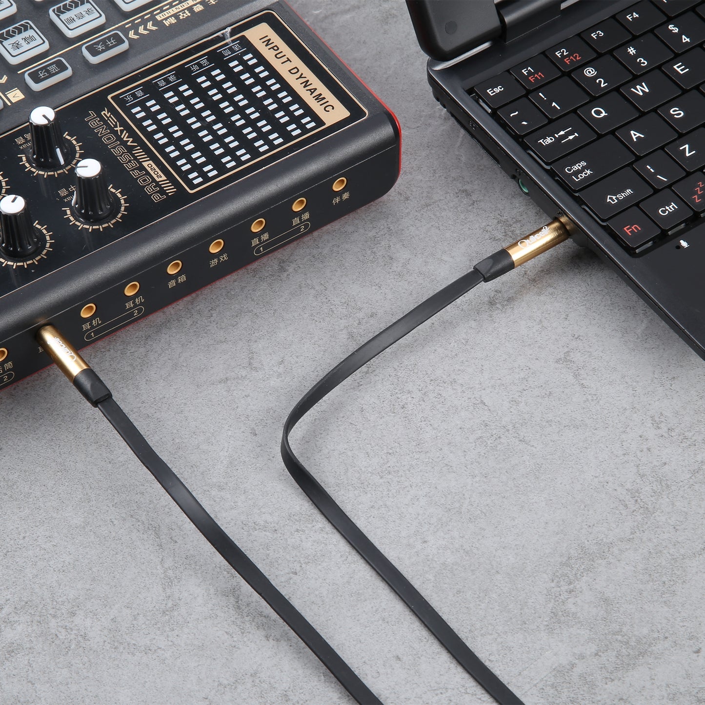 1m Audio Extension Cable Gold-plated 3.5mm Jack Male to Male Aux Cable