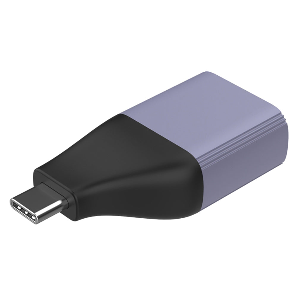 Uniqkart UC103 8K Type-C Male to DP Female HD Video Converter Aluminum Alloy + ABS Adapter