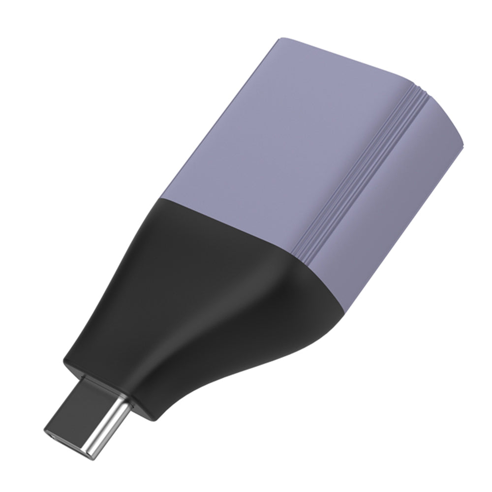 Uniqkart UC103 8K Type-C Male to DP Female HD Video Converter Aluminum Alloy + ABS Adapter