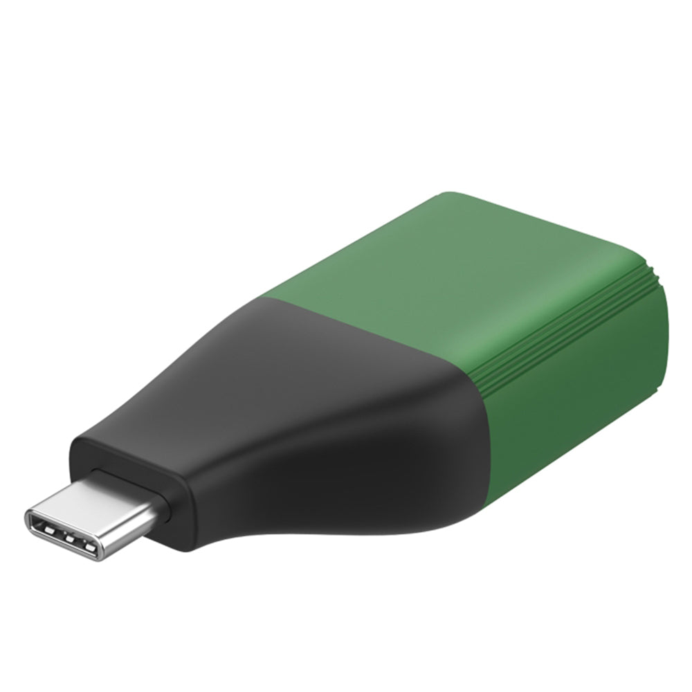 Uniqkart UC105 2K Type-C to VGA HD Video Converter Aluminum Alloy + ABS Laptop Adapter