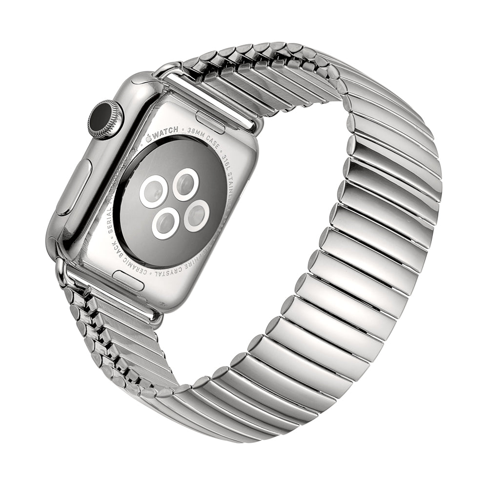 Flexible Stainless Steel Metal Watch Band for Apple Watch Series 8 45mm / Ultra 49mm / 7 45mm / Series 6 / SE / SE (2022) / 5 / 4 44mm / Series 3 / 2 / 1 42mm