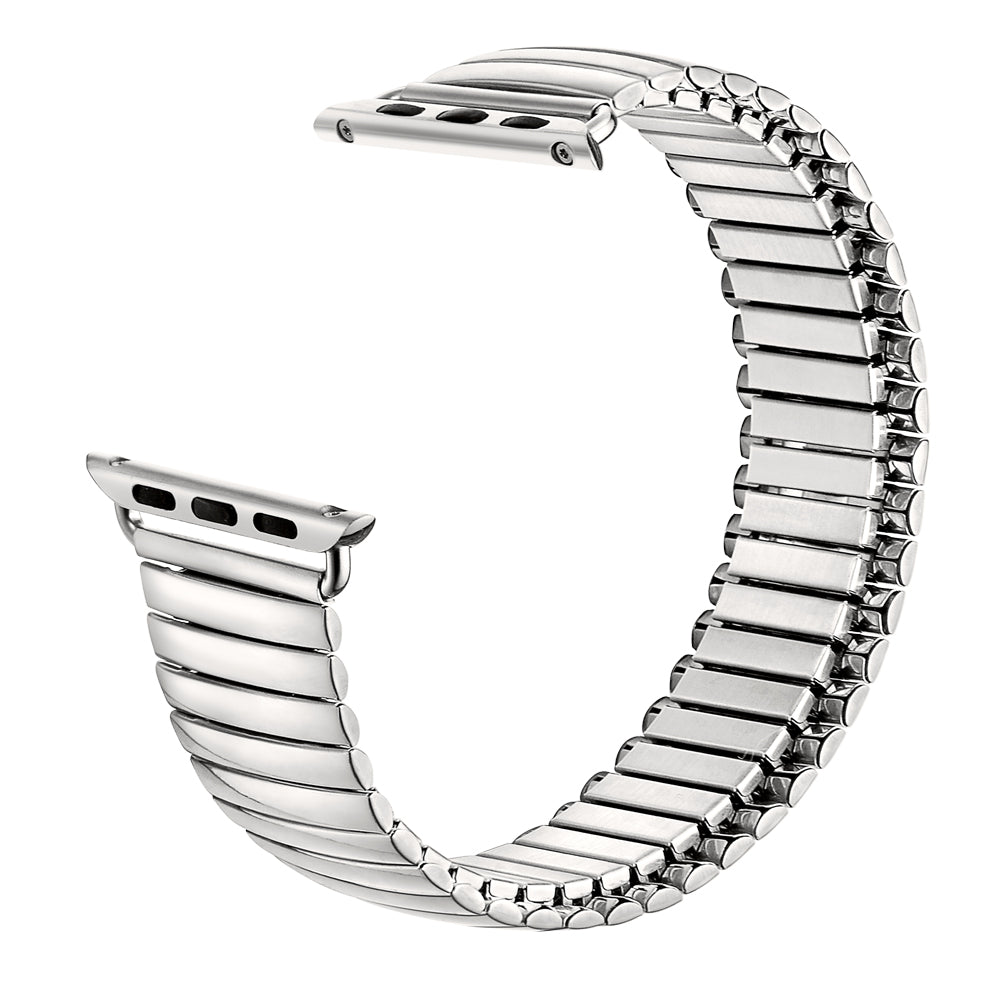 Flexible Stainless Steel Metal Watch Band for Apple Watch Series 8 45mm / Ultra 49mm / 7 45mm / Series 6 / SE / SE (2022) / 5 / 4 44mm / Series 3 / 2 / 1 42mm