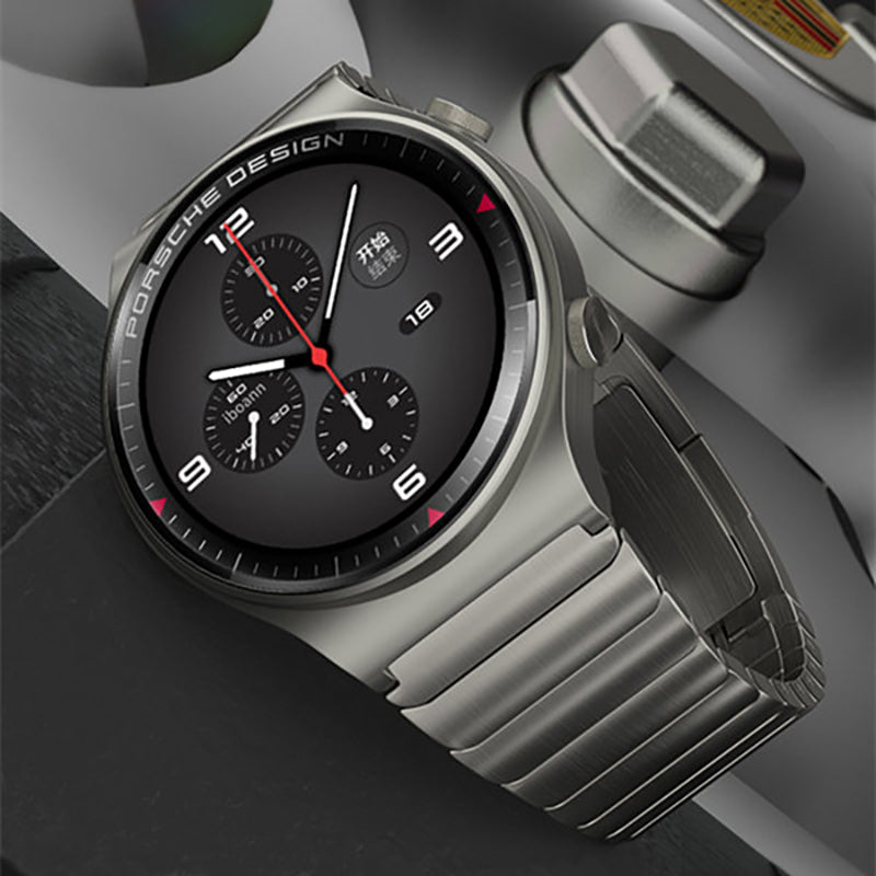 22MM Stylish Stainless Steel Watch Band Replacement Wrist Strap for Huawei Watch GT 2 Pro - Silver