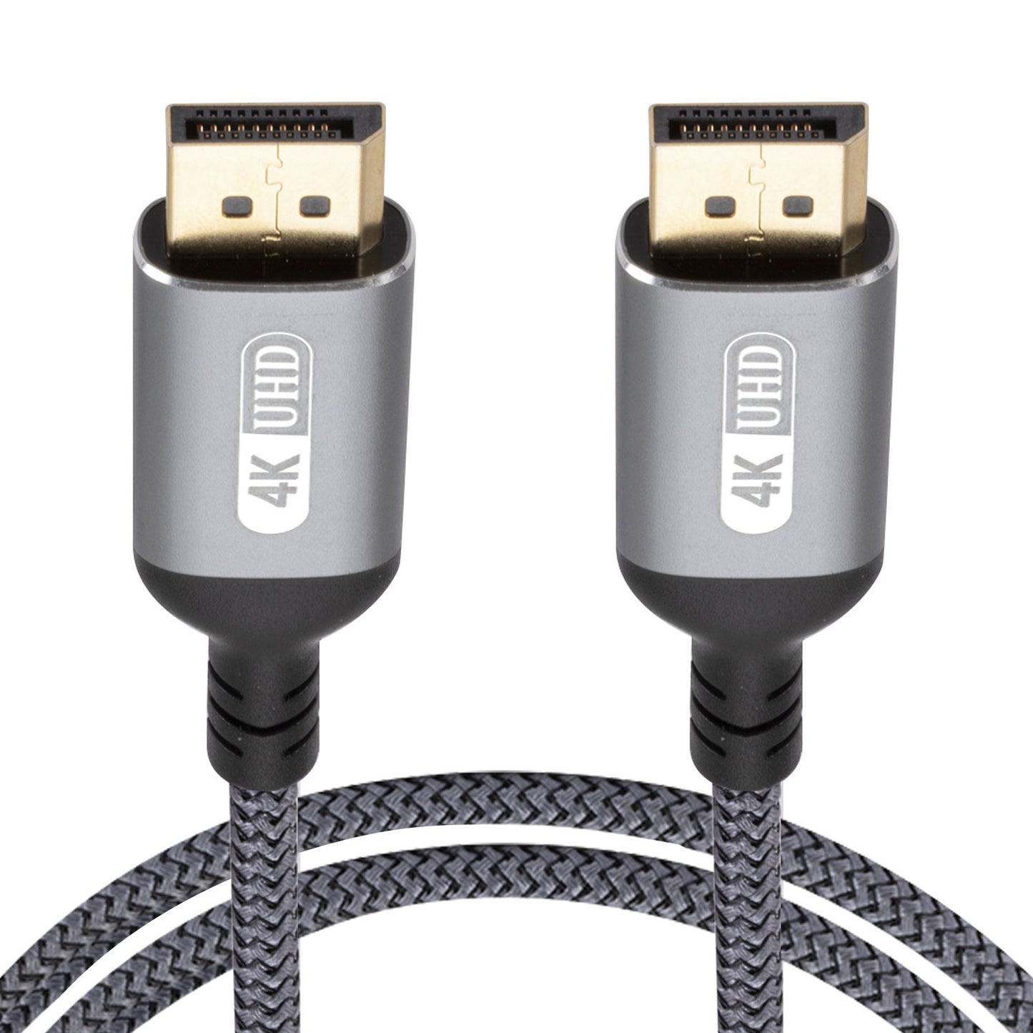Uniqkart 3m HD 4K DP Adapter Cable Braided Computer Host Connector DisplayPort Cord