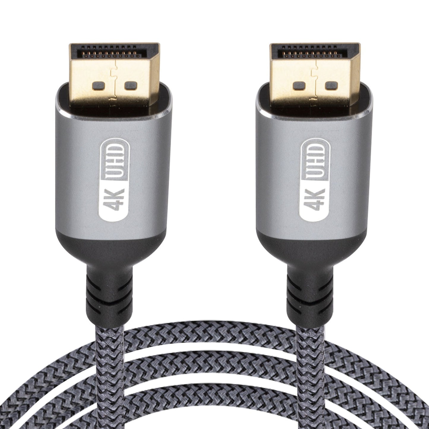 Uniqkart 4m Extra Long 4K DisplayPort Cable HD Resolution Computer DP to DP Cord Woven Wire