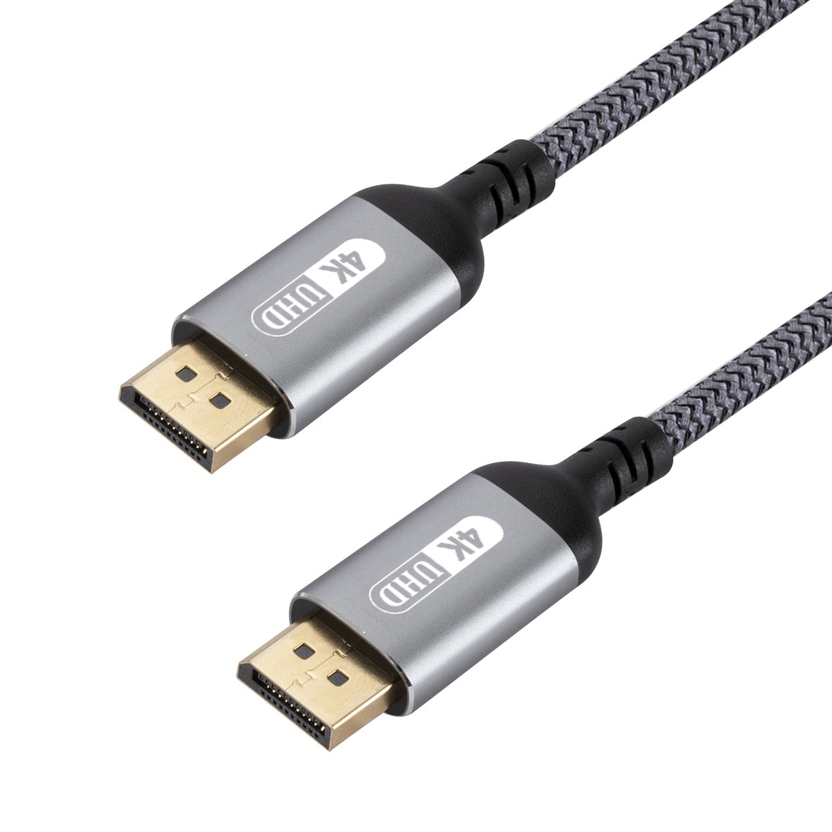 Uniqkart 4m Extra Long 4K DisplayPort Cable HD Resolution Computer DP to DP Cord Woven Wire