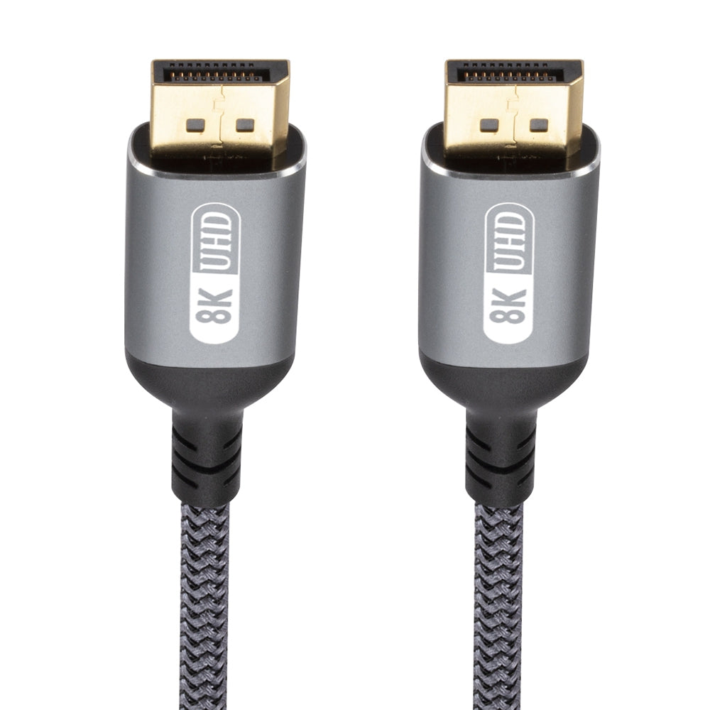 1m KFD 8K DisplayPort Cable DP to DP Adapter Cable Gold-Plated DisplayPort Cord for Gaming Monitor Graphics Card