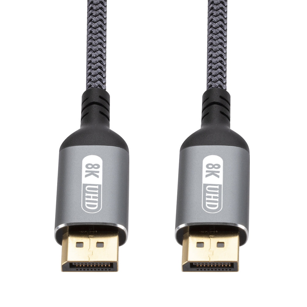 1m KFD 8K DisplayPort Cable DP to DP Adapter Cable Gold-Plated DisplayPort Cord for Gaming Monitor Graphics Card