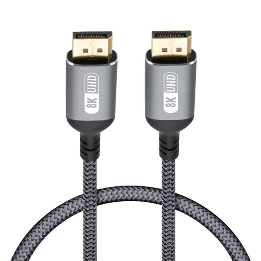 2m KFD 8K DP Cable DP Male to DP Male Adapter Cable Gold-Plated DisplayPort Cord Gaming Monitor Graphics Card DP Cable