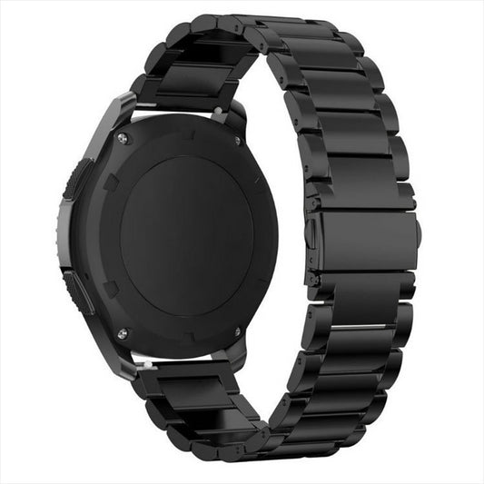 For Huawei Watch Fit mini / Watch B3 / B6 Quick Release Watch Strap Titanium Steel Watch Band 16mm Replacement Strap with Folding Clasp - Black