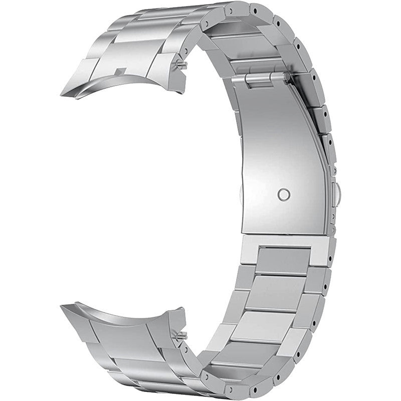 For Samsung Galaxy Watch6 40mm 44mm / Watch6 Classic 43mm 47mm / Watch 5 40mm 44mm / Watch4 40mm 44mm Watch Band Titanium Alloy Wrist Strap - Silver
