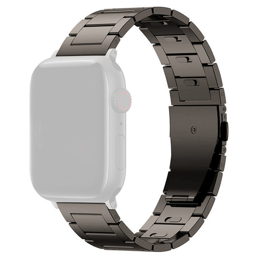 For Apple Watch Series 8 7 41mm / Series 6 5 4 SE SE(2022) 40mm / Series 1 2 3 38mm Titanium Alloy Watch Strap - Grey