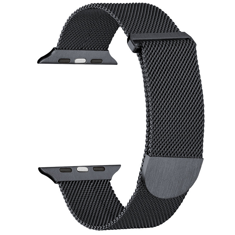 Uniqkart for Apple Watch Series 8 7 41mm / 6 5 4 SE (2022) SE 40mm / 3 2 1 38mm Milanese Watch Strap Magnetic Metal Watchband - Tarnish