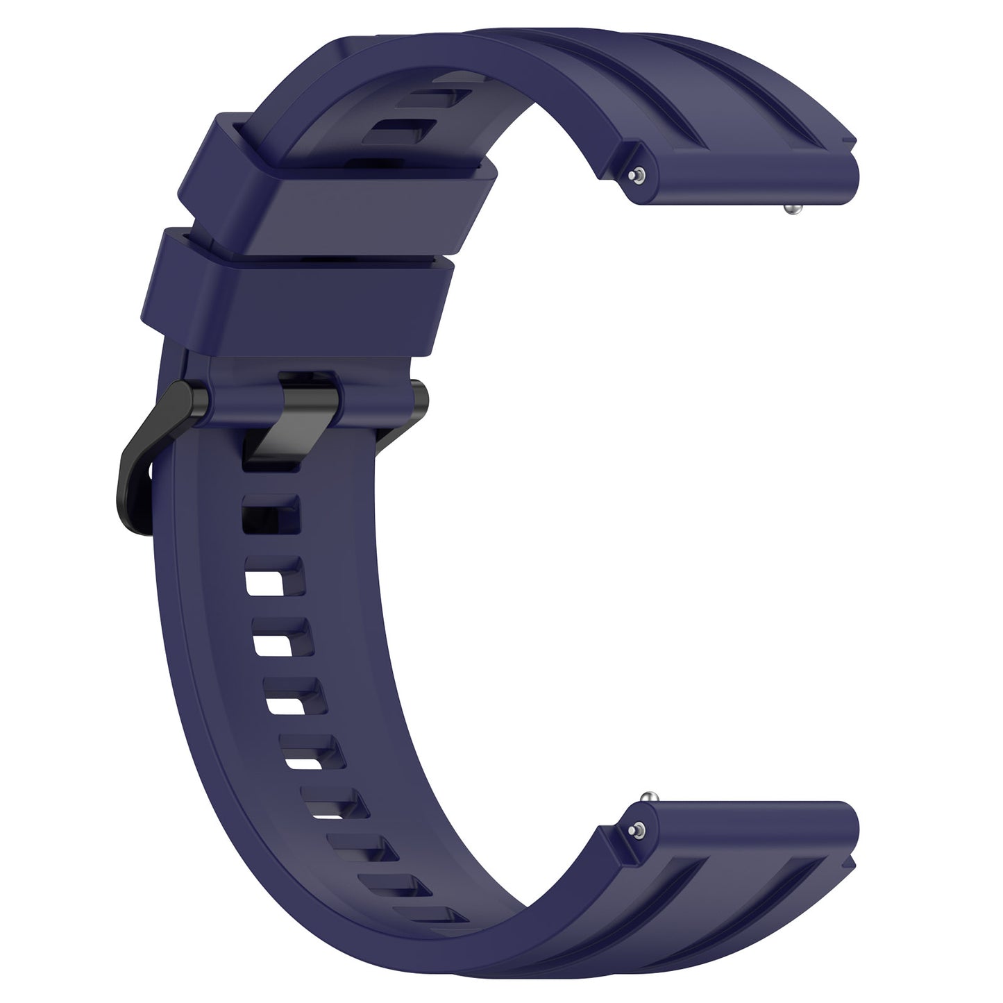 Silicone Watch Bands for Huawei Watch Ultimate , 22mm Replacement Strap Bracelet with Extension Strap - Midnight Blue