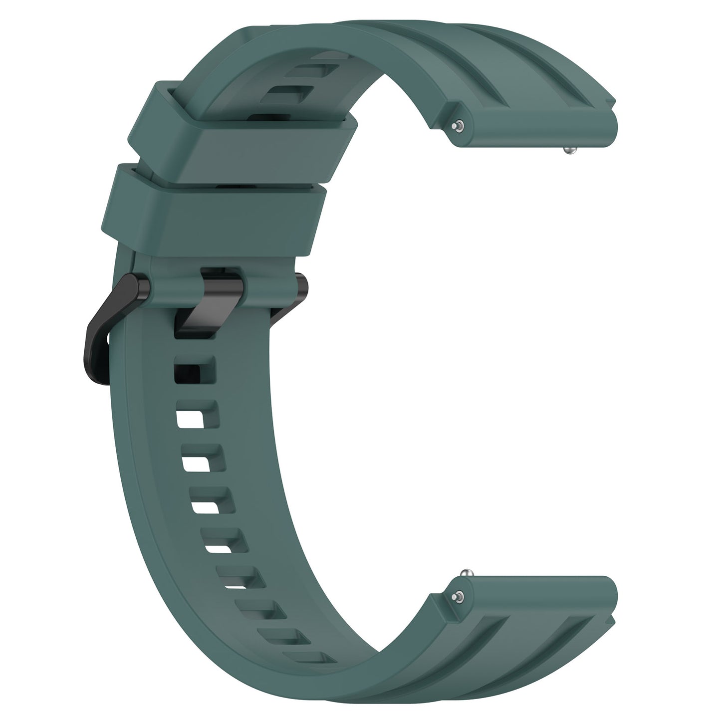 Silicone Watch Bands for Huawei Watch Ultimate , 22mm Replacement Strap Bracelet with Extension Strap - Olive Green
