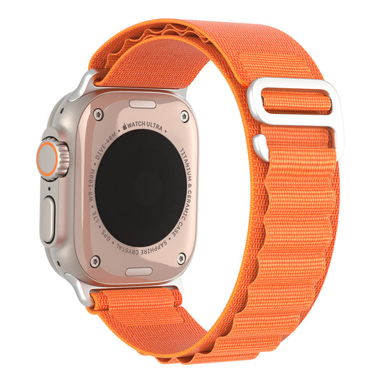 DUX DUCIS GS Series for Apple Watch Series 8 7 41mm  /  6 5 4 SE (2022) SE 40mm  /  3 2 1 38mm Polyester Watch Strap Replace Wrist Band - Orange