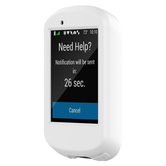 Soft Silicone Case for Garmin Edge 830 Bike GPS Computer Protective Cover - White