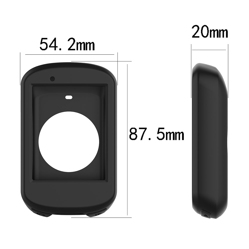 Soft Silicone Case for Garmin Edge 830 Bike GPS Computer Protective Cover - Yellowgreen