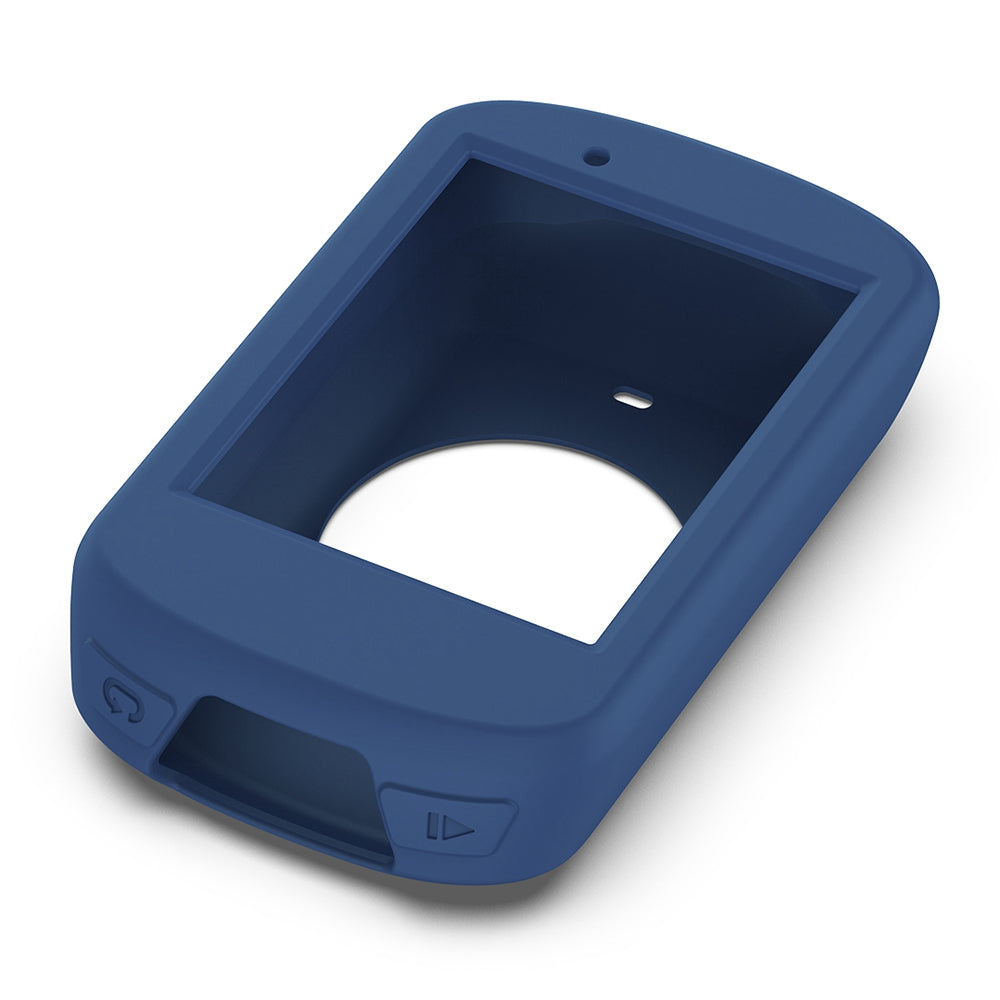 Soft Silicone Case for Garmin Edge 830 Bike GPS Computer Protective Cover - Dark Blue